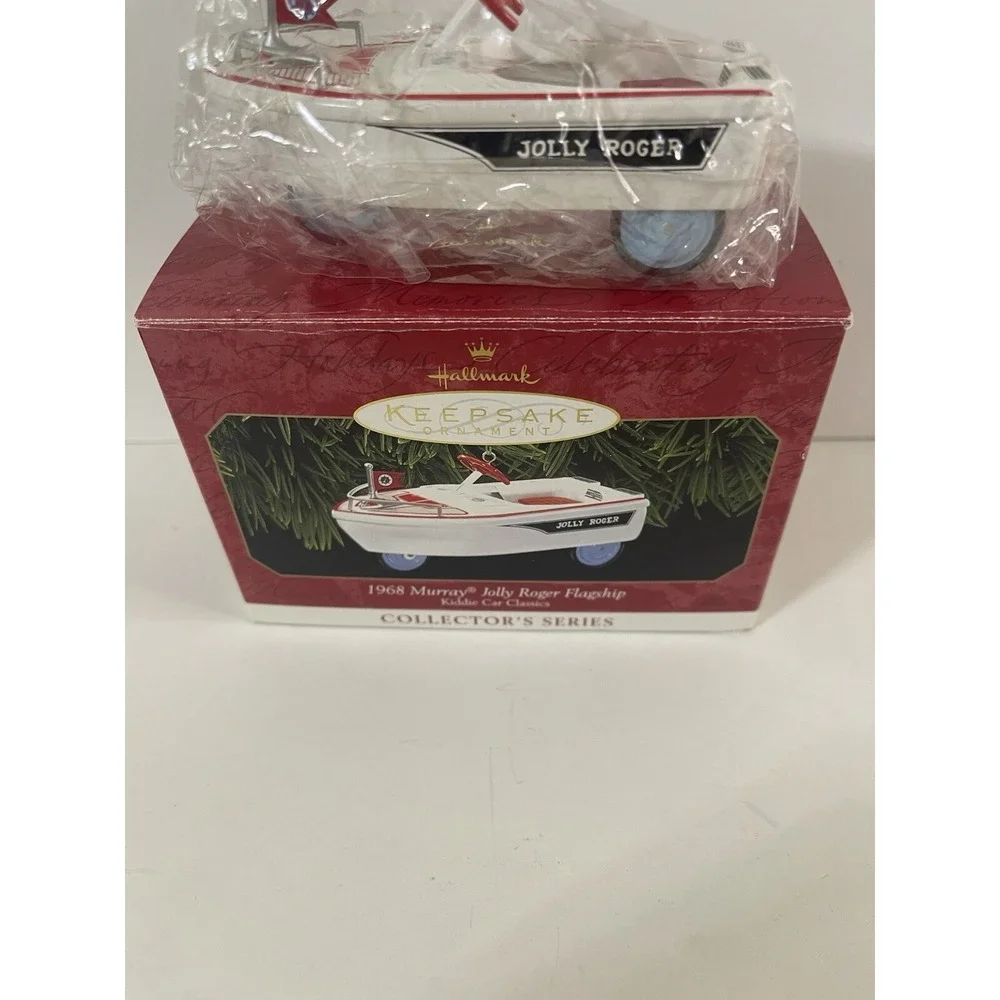 Hallmark Keepsake Ornament~1968 Murray Jolly‎ Roger Flagship~6th in Series~1999